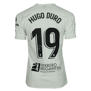 Hugo Duro Perales Valencia CF camisa.