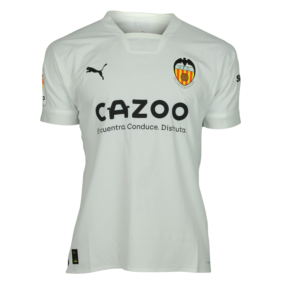 Samu Castillejo Valencia CF shirt