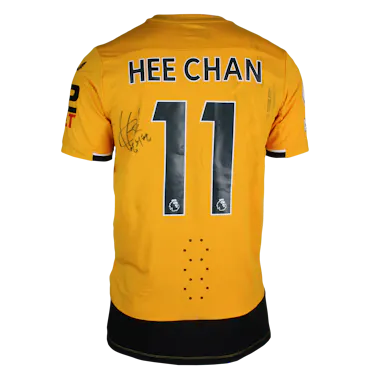 来自Wolverhampton Wanderers的Hee-chan Hwang 황희찬球衣