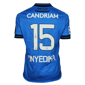 Club Brugge 팀의 Raphael Onyedika 셔츠