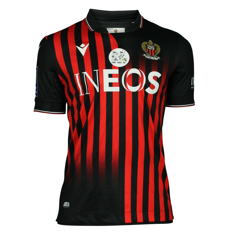 来自OGC Nice的Youcef Atal球衣