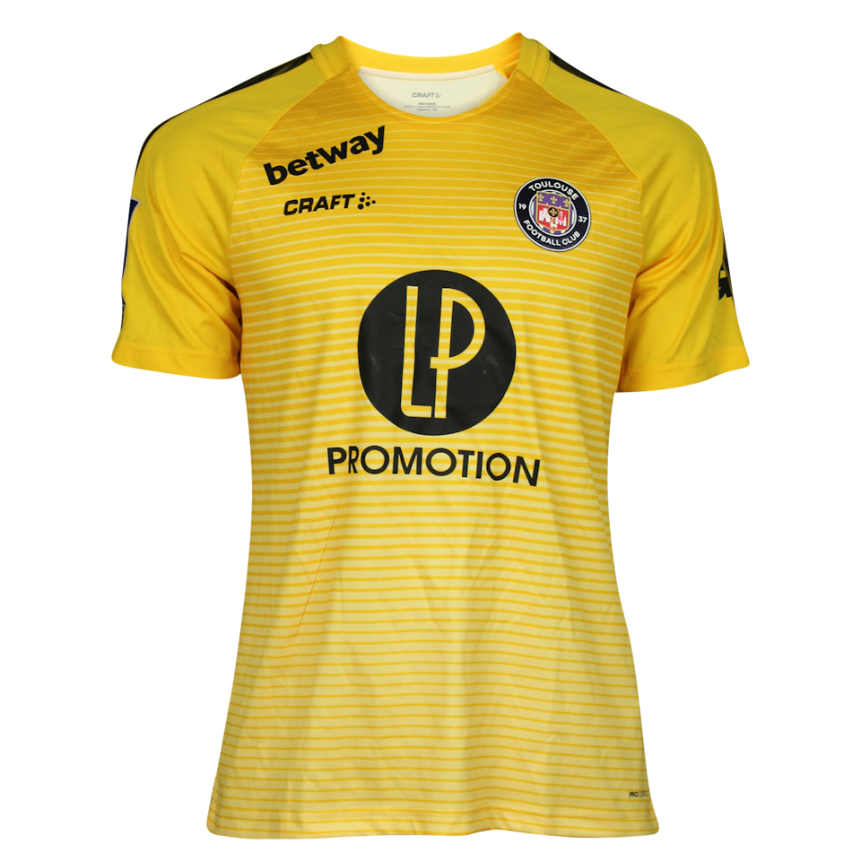 Toulouse FC-Trikot von Maxime Dupé