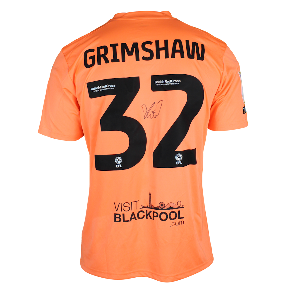 Daniel Grimshaw Blackpool jersey