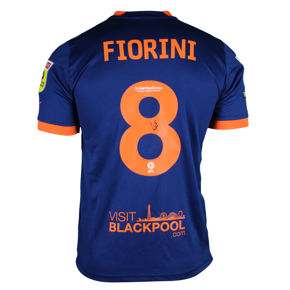 Lewis Fiorini Blackpool shirt