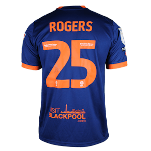 Morgan Rogers Blackpool shirt