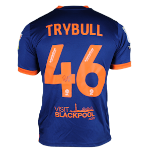 Tom Trybull Blackpool shirt
