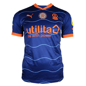 Tom Trybull Blackpool shirt