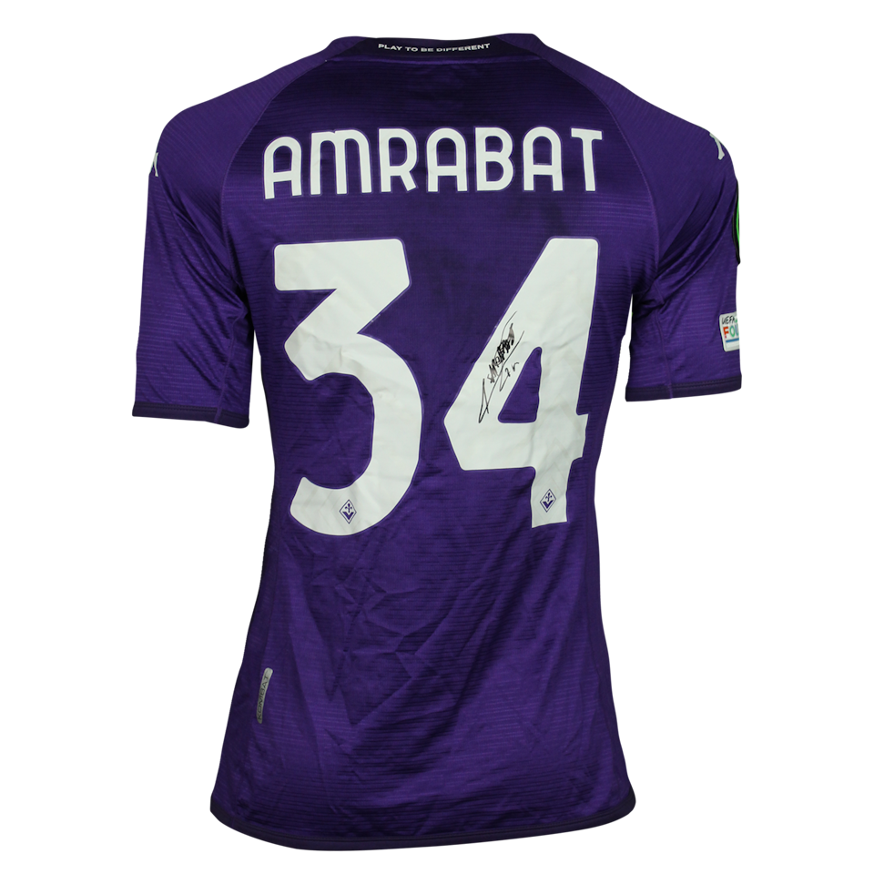 Sofyan Amrabat Fiorentina camisa.