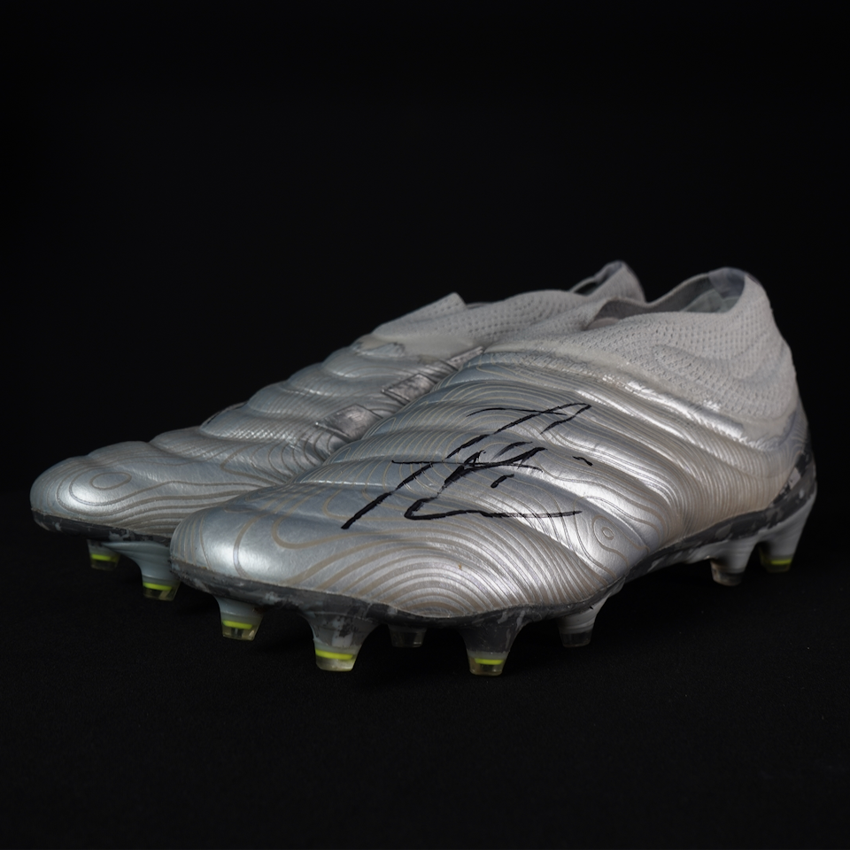 Matty Cash Signed Football Boots 