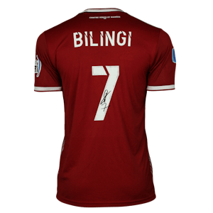 Yohan Bilingi USL Dunkerque shirt