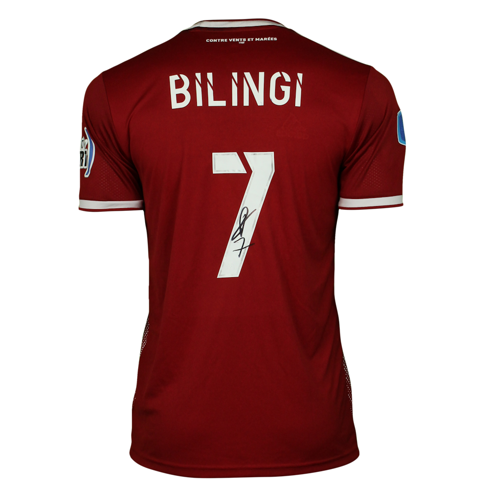 Yohan Bilingi USL Dunkerque shirt