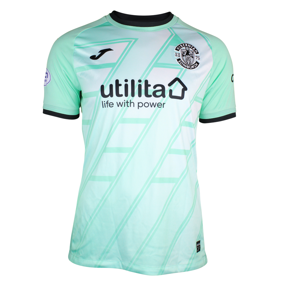 Michael Devlin Hibernian shirt