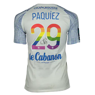 来自Grenoble Foot 38的Gaëtan Paquiez球衣