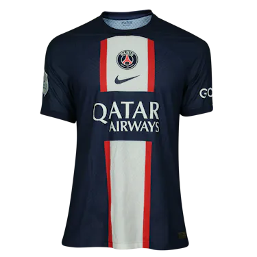 Kylian Mbappé Paris Saint-Germain shirt