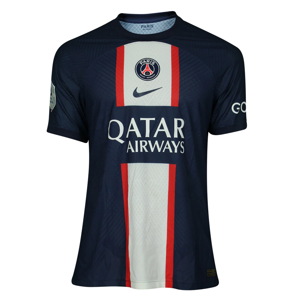Kylian Mbappé Paris Saint-Germain shirt