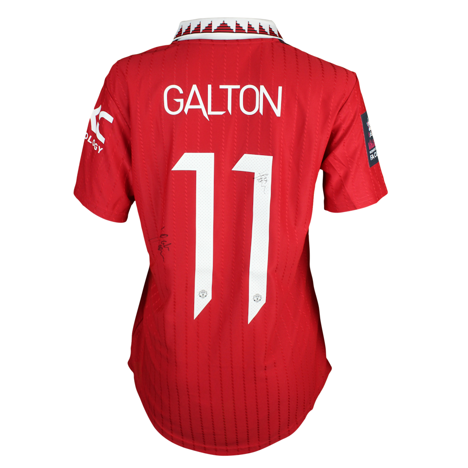 Leah Galton Manchester United WFC shirt
