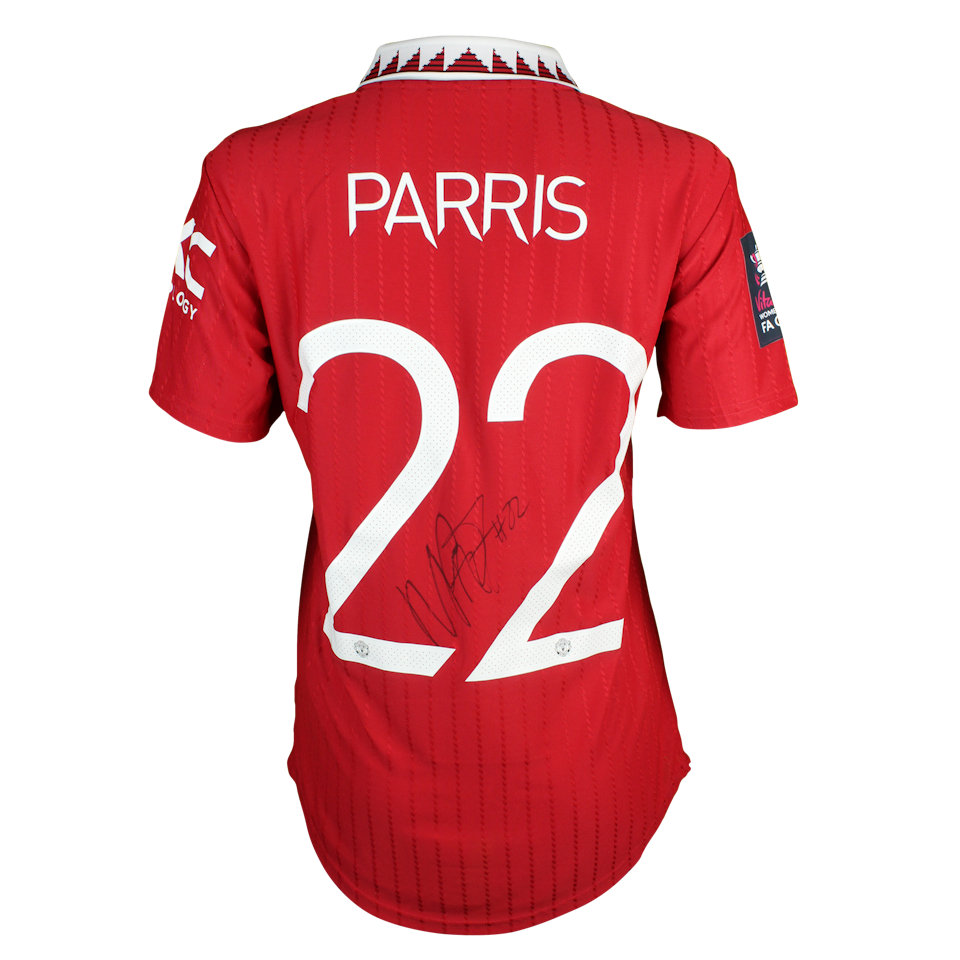 Nikita Parris Manchester United WFC shirt