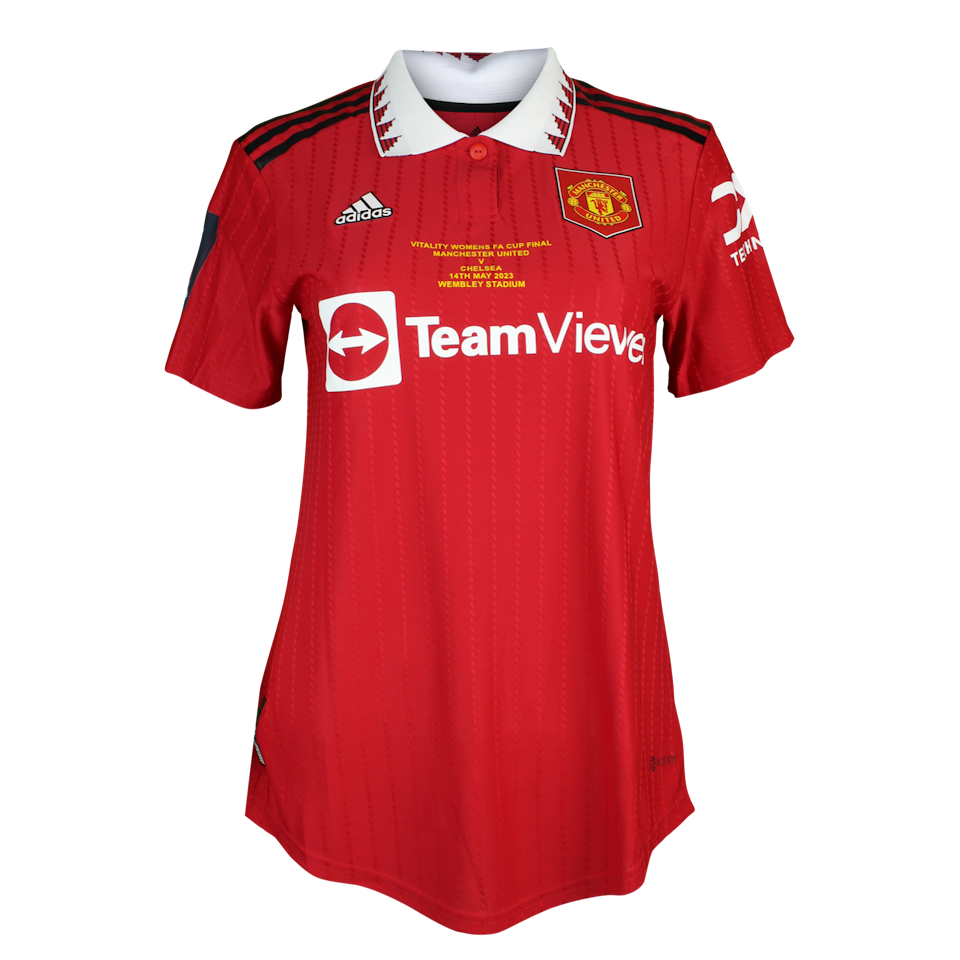 Jayde Riviere Manchester United WFC shirt