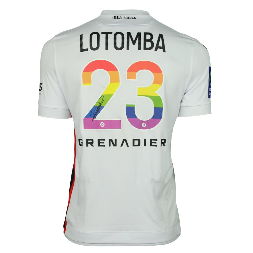 Jordan Lotomba OGC Nice shirt