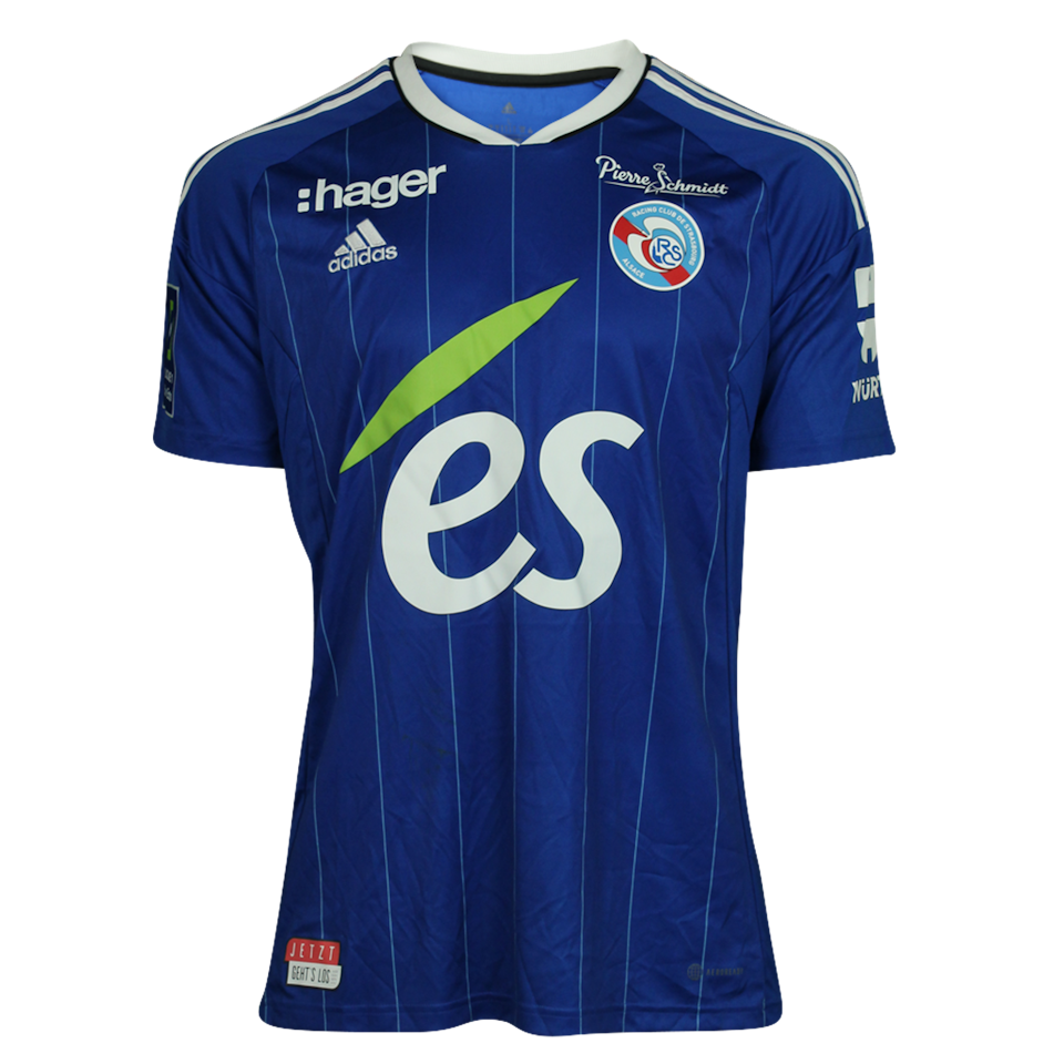 Gerzino Nyamsi RC Strasbourg Alsace shirt