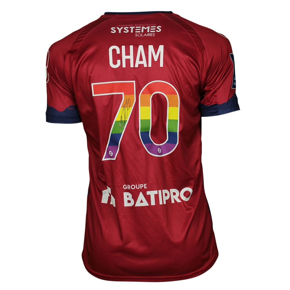 Muhammed Cham Saracevic Clermont Foot 63 shirt