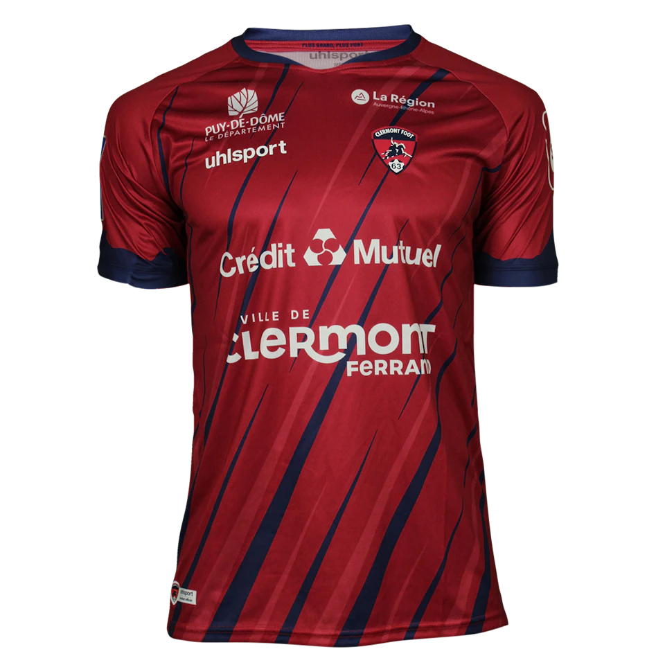 来自Clermont Foot 63的Muhammed Cham Saracevic球衣