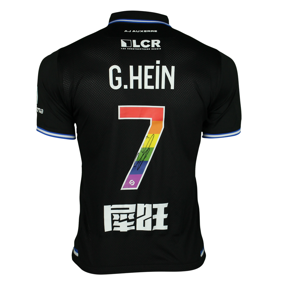 Gauthier Hein AJ Auxerre jersey