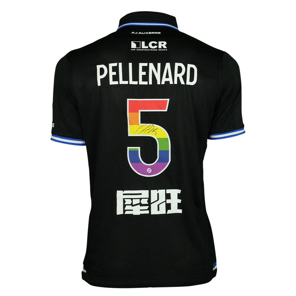 Maillot de Théo Pellenard (AJ Auxerre)