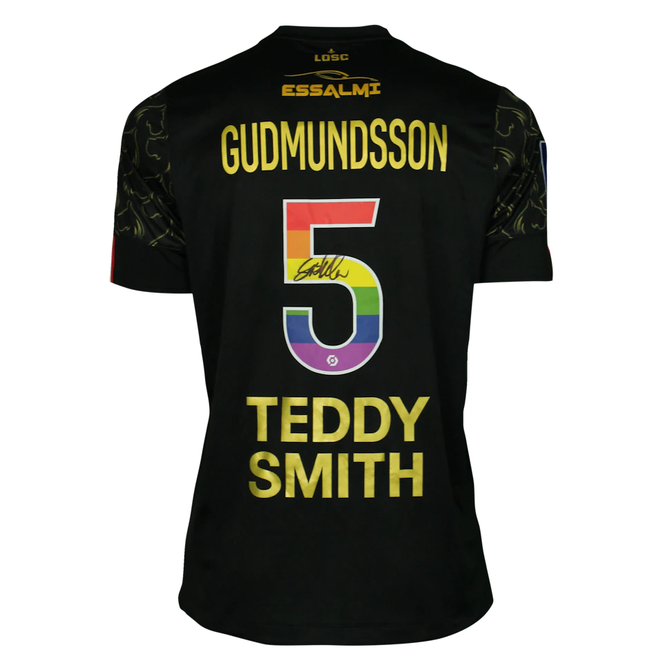 来自LOSC Lille的Gabriel Gudmundsson球衣