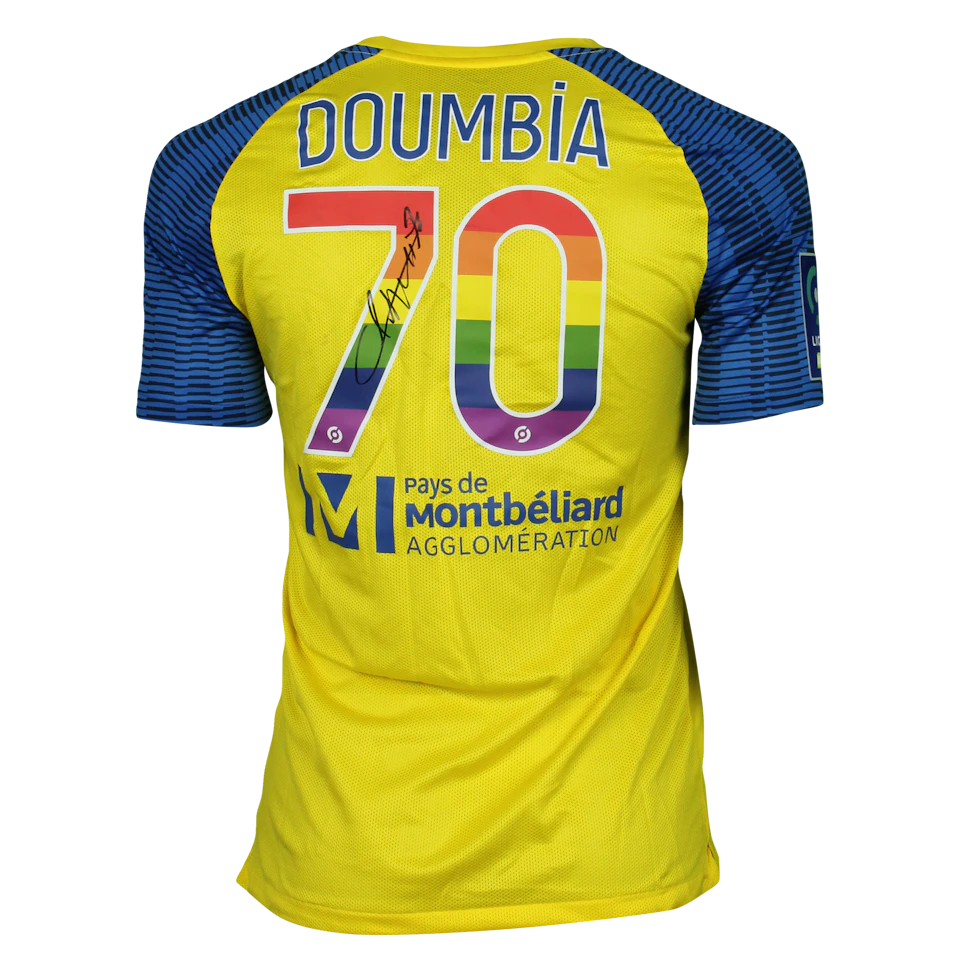 Moussa Doumbia FC Sochaux-Montbéliard camisa.