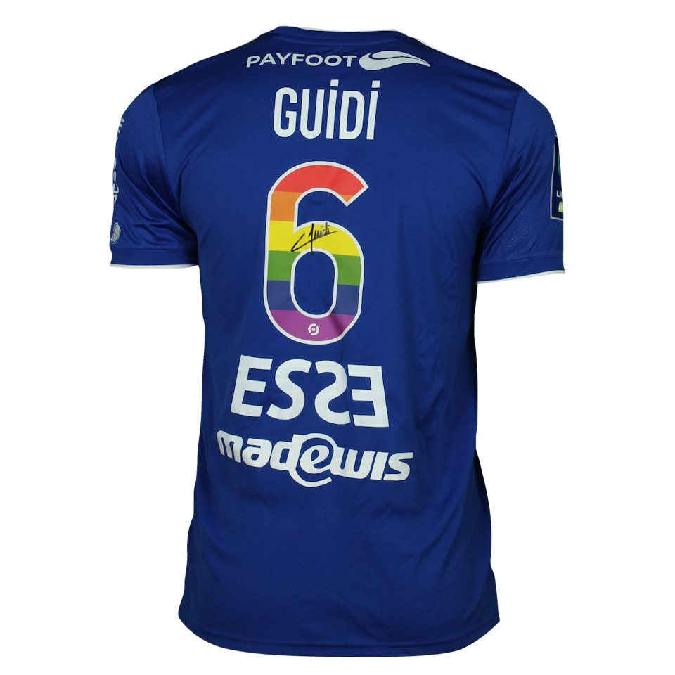 Maillot de Dominique Guidi (SC Bastia)