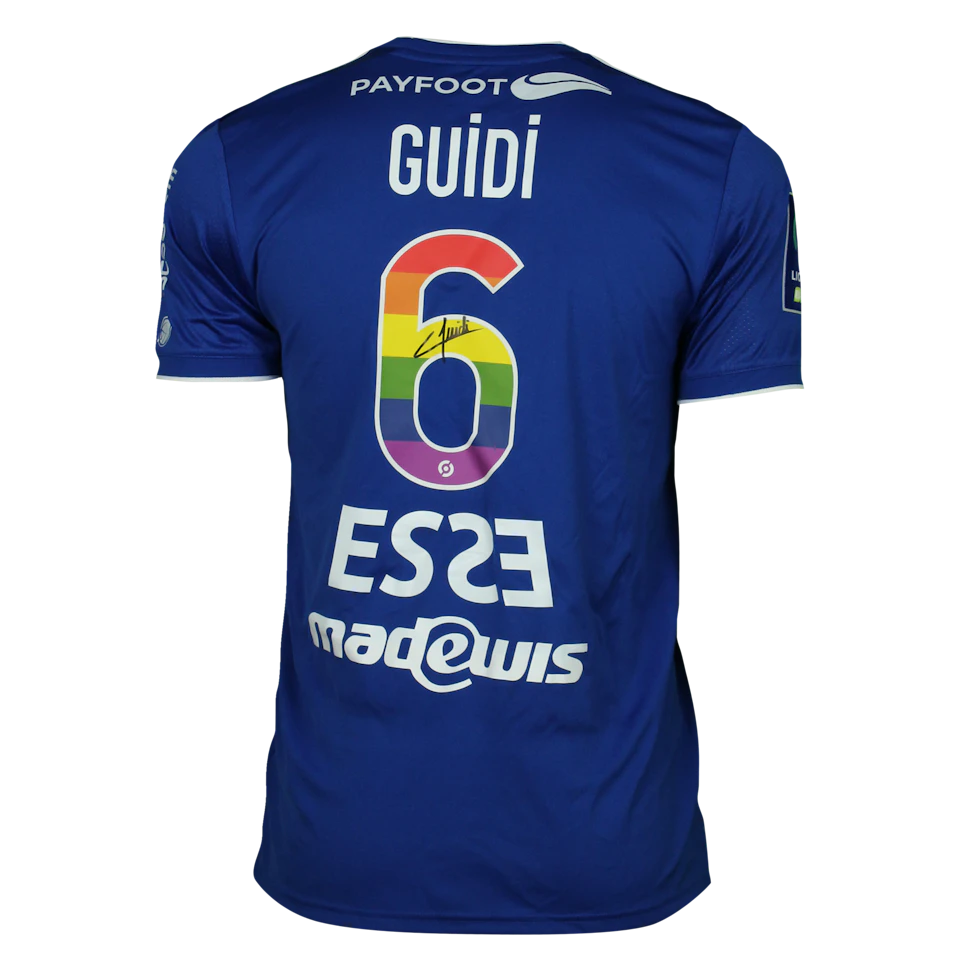 Dominique Guidi SC Bastia shirt