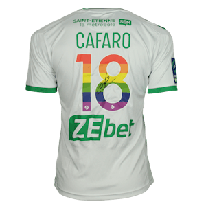 Mathieu Cafaro AS Saint-Étienne shirt