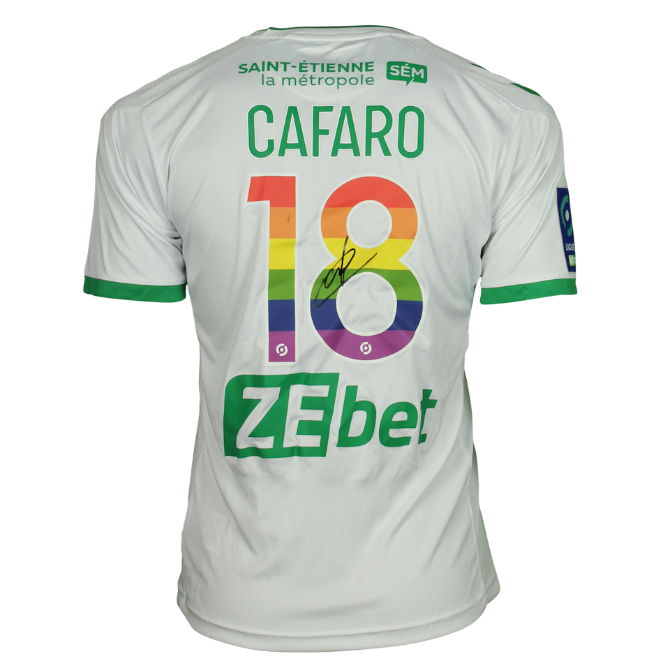 Mathieu Cafaro AS Saint-Étienne shirt