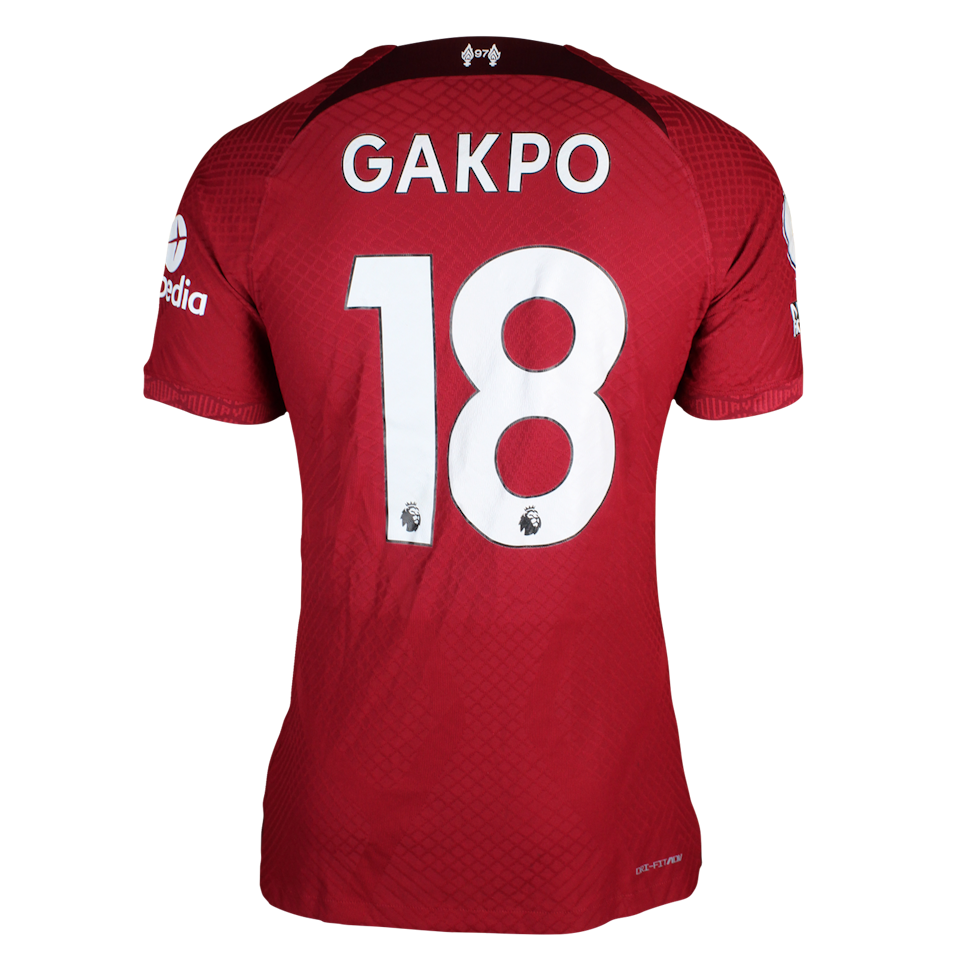 Cody Gakpo Liverpool shirt