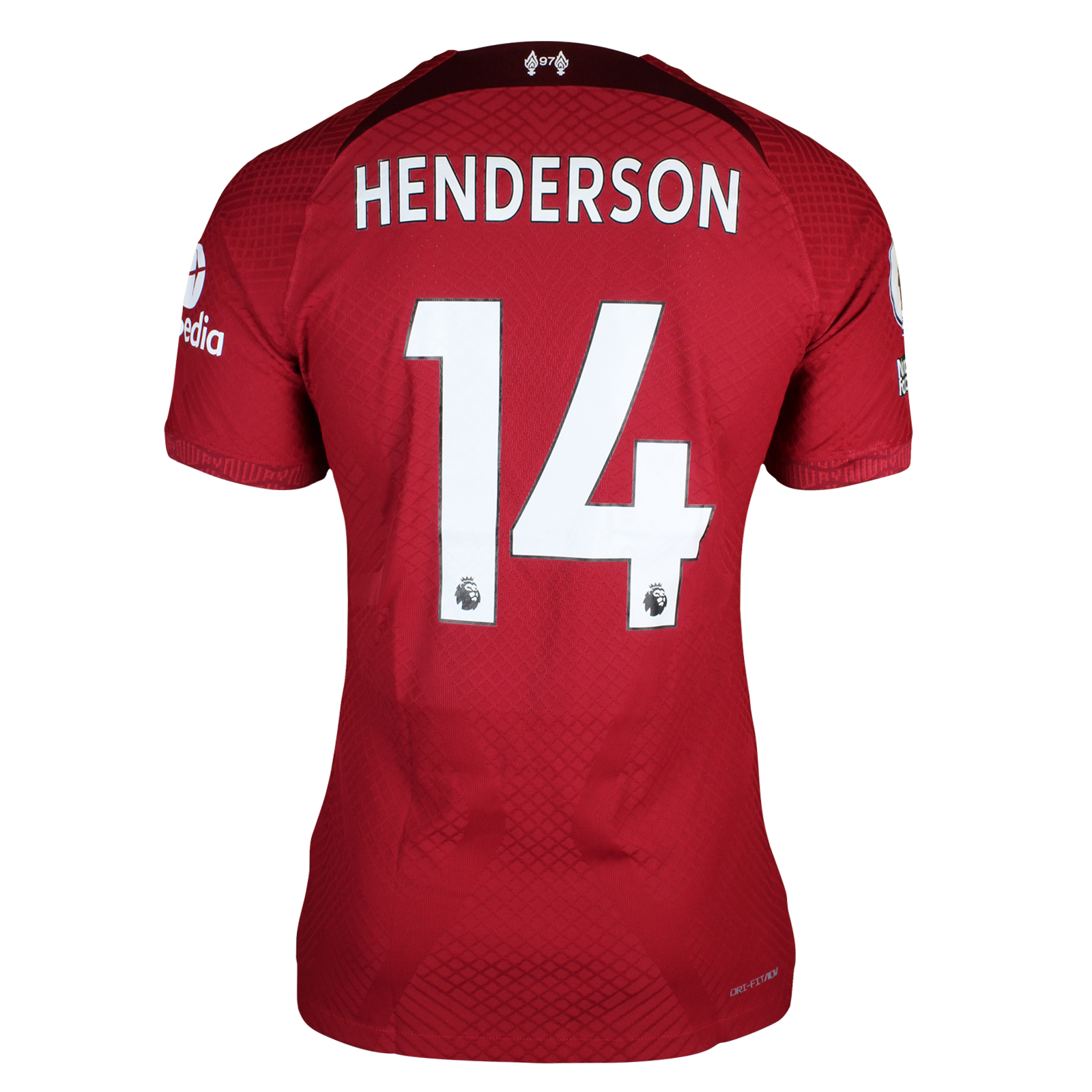 Jordan Henderson | Liverpool - Brentford | MatchWornShirt