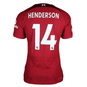 Jordan Henderson Liverpool shirt