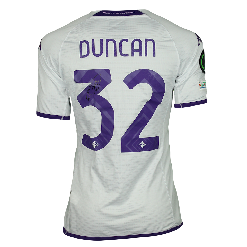 Alfred Duncan Fiorentina camisa.