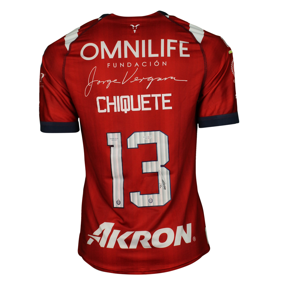 Jesús Gilberto Orozco Chiquete Chivas Guadalajara shirt