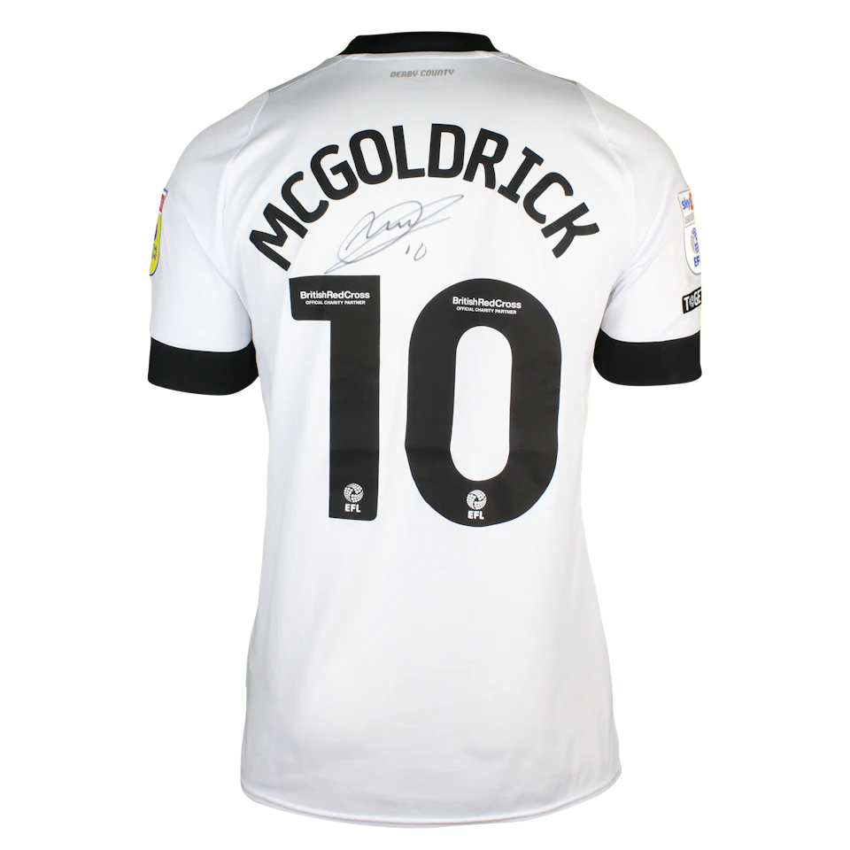 David McGoldrick Derby County のシャツ