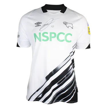 David McGoldrick Derby County camisa.