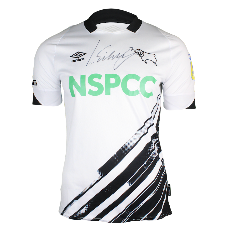 Louie Sibley Derby County shirt