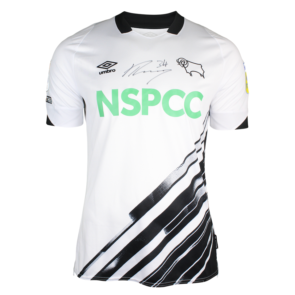 Jake Rooney Derby County shirt
