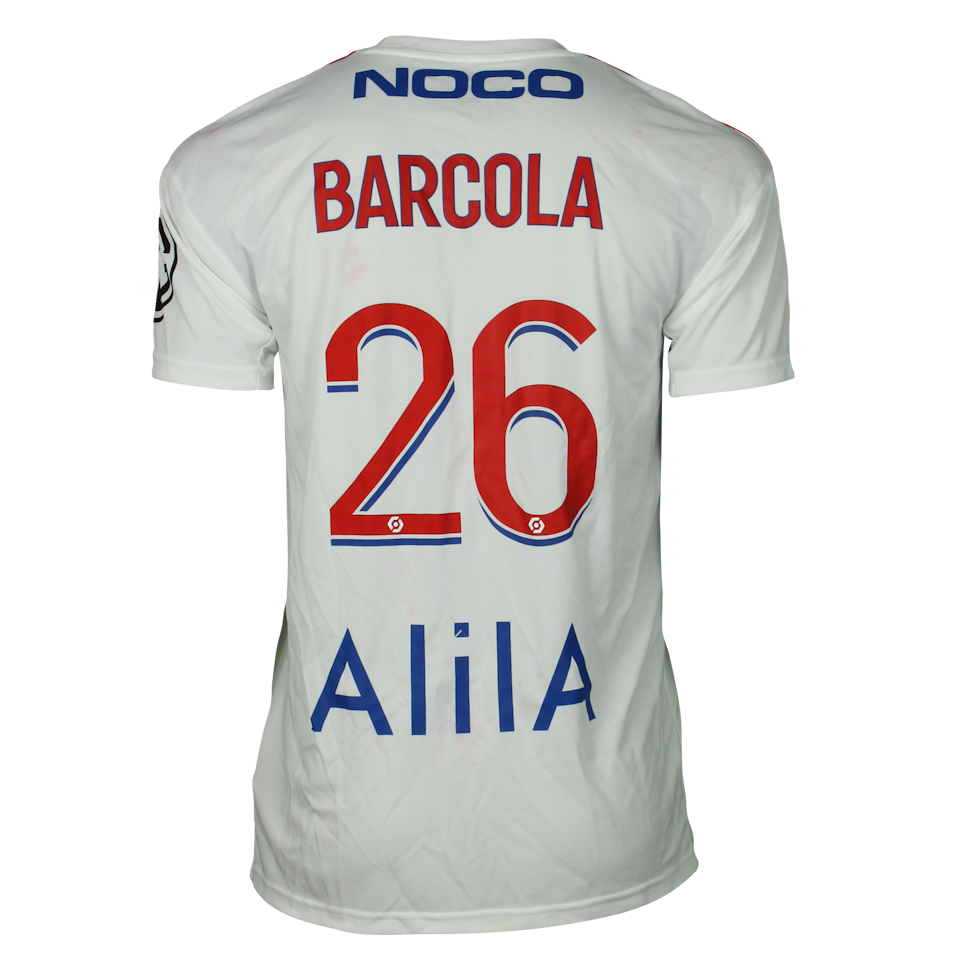 Bradley Barcola Olympique Lyonnais shirt