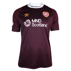 Peter Haring Heart of Midlothian shirt