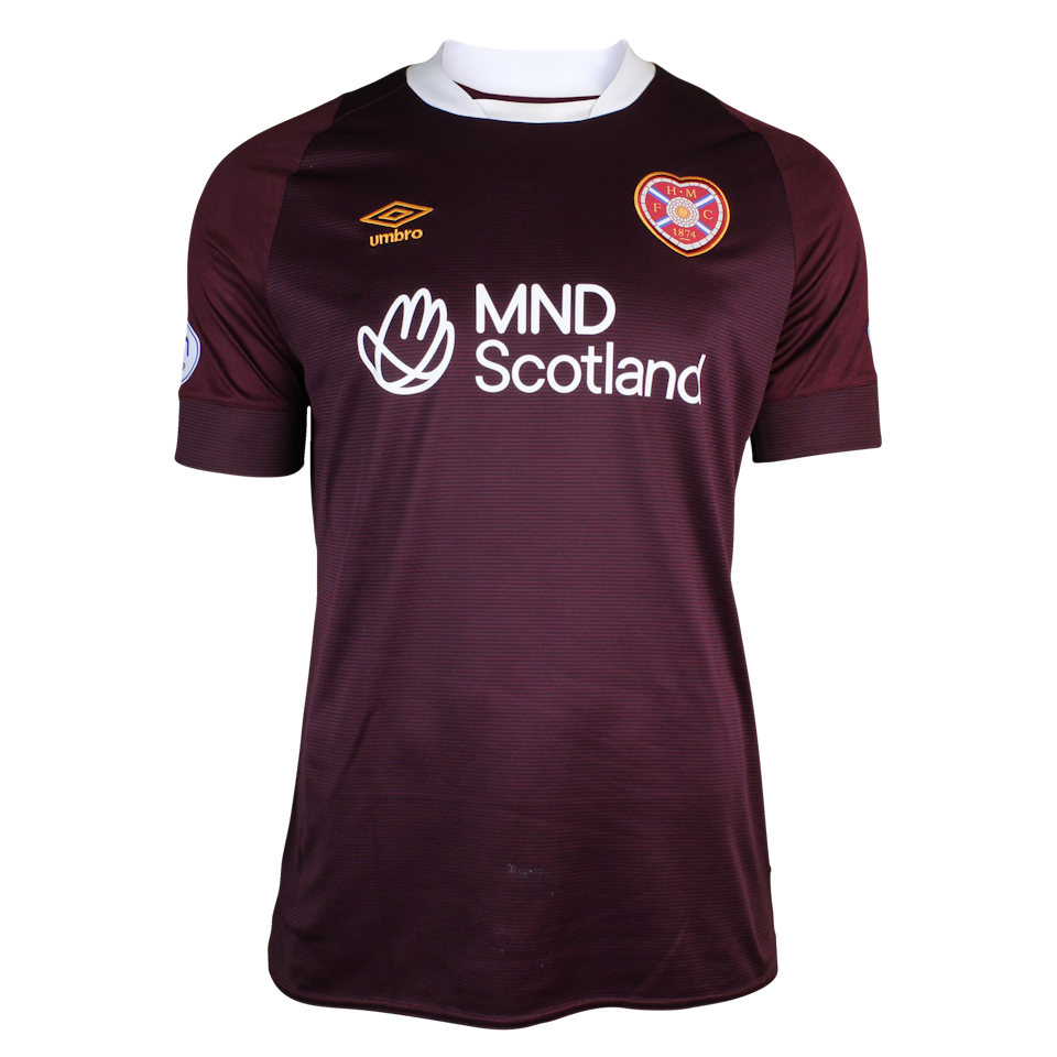 Peter Haring Heart of Midlothian shirt