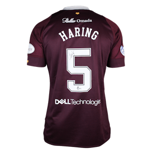 Peter Haring Heart of Midlothian shirt