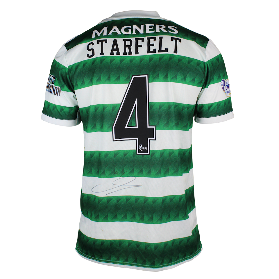 Carl Starfelt Celtic jersey