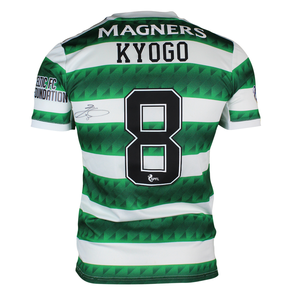 Kyogo Furuhashi 古橋亨梧 | Celtic - St. Mirren | MatchWornShirt