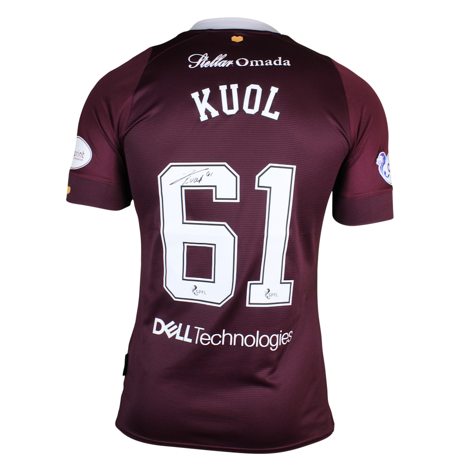 Garang Kuol Heart of Midlothian camisa.